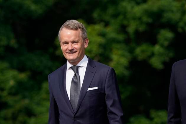 July 26, 2023, Ottawa, ON, Canada: Seamus O Regan arrives for a cabinet swearing-in ceremony at Rideau Hall in Ottawa on Wednesday, July 26, 2023. Ottawa Canada  - ZUMAc35_ 20230726_zaf_c35_031 Copyright: xAdrianxWyldx
