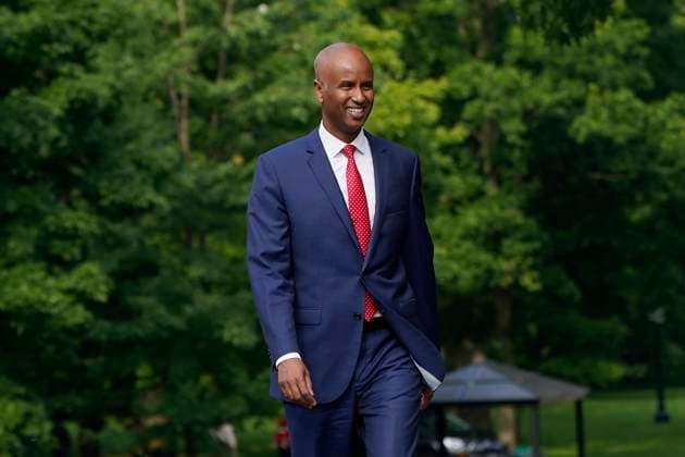 July 26, 2023, Ottawa, ON, Canada: Ahmed Hussen arrives for a cabinet swearing-in ceremony at Rideau Hall in Ottawa on Wednesday, July 26, 2023. Ottawa Canada  - ZUMAc35_ 20230726_zaf_c35_035 Copyright: xAdrianxWyldx