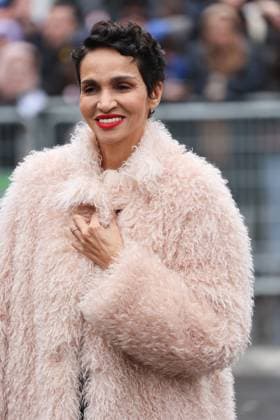 PFW - FENDI Arrivals - Paris Fashion Week - Haute Couture Spring Summer 2023 NB Farida Khelfa attends the FENDI Haute Couture Spring Summer 2023 show as part of Paris Fashion Week on January 26, 2023 in Paris, France. Photo by Nasser Berzane ABACAPRESS.COM Paris France  Copyright: xBerzanexNasser ABACAx 839912_088 BerzanexNasser ABACAx 839912_088 