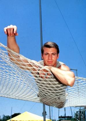 1984, Hollywood, California, USA: JON-ERIK HEXUM at home portrait. Hollywood USA  - ZUMAg49_ 20060817_gaf_l203_254 Copyright: xRobertxLandaux