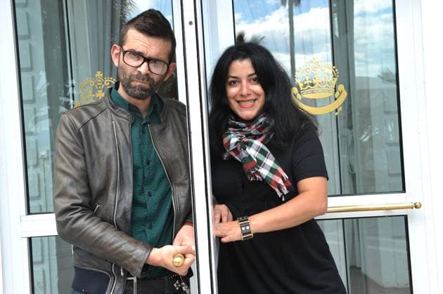 EXCLUSIVE - Marjane Satrapi poses during the 63rd Cannes Film Festival EXCLUSIVE - Director Marjane Satrapi and Vincent Paronnaud pose at the Carlton hotel during the 63rd Annual Cannes Film Festival in Cannes, France on May 13, 2010. Photo by Thierry Orban ABACAPRESS.COM Cannes France  Copyright: xHahn-Nebinger-Orban ABACAx 230680_013 Hahn-Nebinger-Orban ABACAx 230680_013 