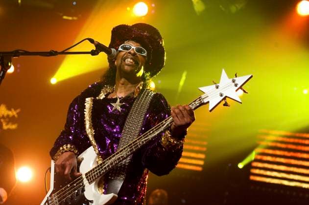 Bootsy Collins performs at the Montreux Jazz Festival Bootsy Collins performs at the Montreux Jazz Festival in Montreux, Switzerland on July 16, 2011. Photo by Loona ABACAPRESS.COM Montreux Switzerland  Copyright: xLoona Abacax 283131_005 Loona Abacax 283131_005 