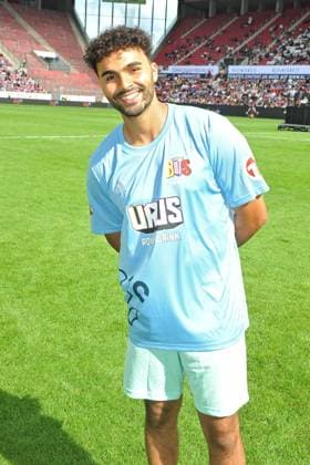 Battle of the Socials . Younes Zarou anläßich des Battle of the Socials am 30.072023 in der Mewa-Arena, Mainz. 20230730MWI88369
