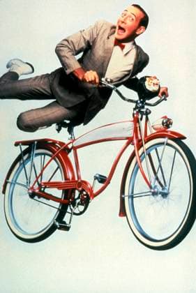 Studio Publicity Still from Pee-wee s Big Adventure Paul Reubens (1985) Photo Credit: Warner Bros.  Copyright: xAmericanxPictorialx The Hollywood Archive