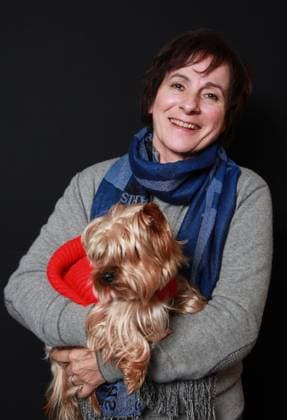 EXCLUSIVE - Portrait Session - Paris EXCLUSIVE - Marie-Paule Belle and her dog Jules posing for our photographer during a portrait session in Paris, France on December 19, 2011. Photo by Denis Guignebourg ABACAPRESS.COM Paris France  Copyright: xGuignebourgxDenis ABACAx 302139_071 GuignebourgxDenis ABACAx 302139_071 