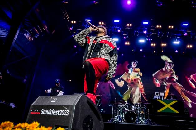 Sean Paul live at SmukFest 2023, Skanderborg, Denmark Skanderborg, Denmark. 02nd, August 2023. The Jamaican dancehall singer and rapper Sean Paul performs a live concert during the Danish music festival SmukFest 2023 in Skanderborg. Skanderborg Denmark  Copyright: xGonzalesxPhoto LassexLagonix
