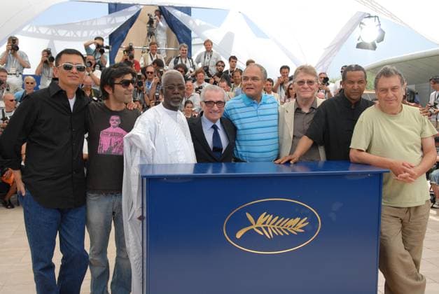 60th International Cannes Film Festival. World Cinema Foundation Photocall Director Wong Kar Wai, Director Fatih Akin, Souleyman Cisse, Director Martin Scorsese, Ahmed El Maanouni, Ermanno Olmi, Adberrahmane Sissako, Stephen Frears attend a photocall promoting the World Cinema Foundation at the Palais des Festivals during the 60th International Cannes Film Festival on May 22, 2007 in Cannes, France. Photo by Hahn-Nebinger-Orban ABACAPRESS.COM Cannes France  Copyright: xHahn-Nebinger-Orban ABACAx 122995_03 Hahn-Nebinger-Orban ABACAx 122995_03 