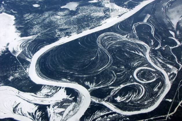 Winterliche Flusslandschaft in Russland Winterliche Flusslandschaft in Russland Copyright: xZoonar.com ErichxMeyerx 8916415