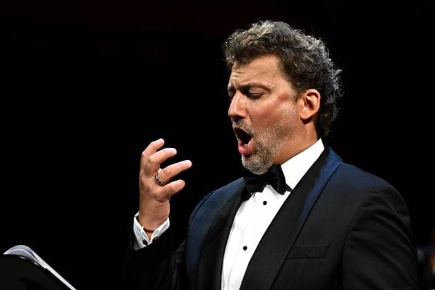 LA GIOCONDA DRESS REHEARSAL, Tenor Jonas Kaufmann performs during a dress rehearsal of Opera Australia?s La Gioconda at the Sydney Opera House in Sydney, Saturday, August 5, 2023. ( NO ARCHIVING, EDITORIAL USE ONLY, NO USE IN BOOKS WITHOUT CONSENT SYDNEY NSW AUSTRALIA  Copyright: xDANxHIMBRECHTSx 20230805001827729360