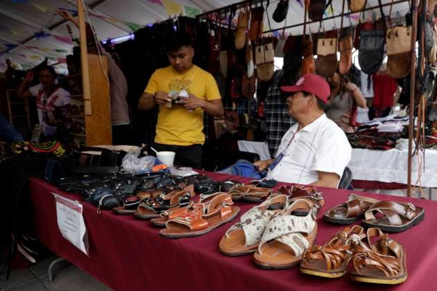IX Festival of Indigenous Cultures, Towns and Original Neighborhoods of Mexico City August 4, 2023, Mexico City, Mexico: IX Festival of Indigenous Cultures, Peoples and Original Neighborhoods of Mexico City starts from August 4 to 6, at the Zocalo in Mexico City. on August 4, 2023 in Mexico City, Mexico, Credit:Luis Barron Eyepix Group Avalon Mexico, Mexico City, Mexico City  Copyright: xLuisxBarronx xEyepixxGroupx xAvalonx 0794466382