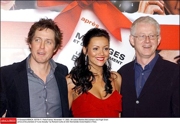 52779 11 Gorassini ABACA. 52779-11. Paris-France, November 17, 2003. UK actors Martine McCutcheon and Hugh Grant arrive at the premiere of Love Actually, by Richard Curtis at UGC Normandie movie theatre in Paris. .  Copyright: xGorassinixGiancarlo ABACAx 52779_11 GorassinixGiancarlo ABACAx 52779_11