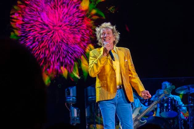 Bilder des Jahres 2023, Entertainment 08 August Entertainment Themen der Woche KW31 August 5, 2023, Chula Vista, California, USA: ROD STEWART performs live in concert at North Island Credit Union Amphitheatre. Chula Vista USA  - ZUMA 20230805_mda_a97_214 Copyright: xK.C.xAlfredx