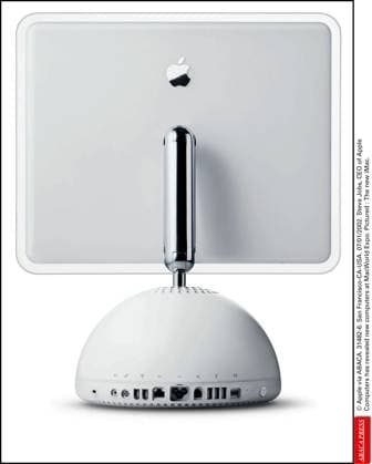 31482 06 Apple via ABACA. 31482-6. San Francisco-CA-USA. 07 01 2002. Steve Jobs, CEO of Apple Computers has revealed new computers at MacWorld Expo. Pictured : The new iMac.  Copyright: xABACAx 31482_06 ABACAx 31482_06