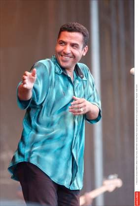 36253 05 Giancarlo Gorassini ABACA. 36253-5. Paris-France. 06 07 2002. Solidays Music Festival against AIDS at the Longchamp racecourse. Pictured : Cheb mami  Copyright: xGorassinixGiancarlo ABACAx 36253_05 GorassinixGiancarlo ABACAx 36253_05