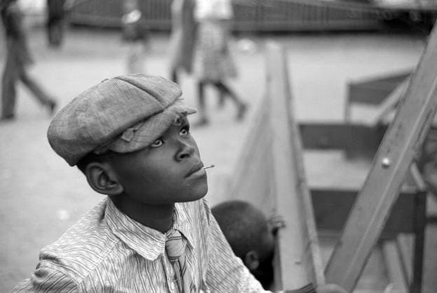 Young Boy at Greene County Fair, Greensboro, Georgia, USA, Jack Delano, U.S. Farm Security Administration, October 1941  Copyright: xCircaxImagesx ghi-circa01541