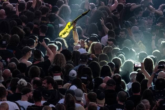 The Brutal Assault music festival focused on metal at the Josefov Fortress in Jaromer, Czech Republic, August 10, 2023. (CTKxPhoto DavidxTanecek) CTKPhotoP2023081008284  CTKPhotoP2023081008284