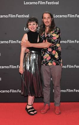 Locarno,Swiss Locarno Film Festival 2023 Red carpet photocall The Oassing CdA In the photo:atrick Xavier Bresnan filmmaker,Ivete Lucas director  Copyright: x xipa-agency.netx xNickxZonnax IPA_IPA39656297