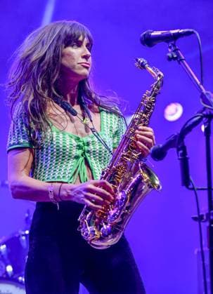 Lakefest 2023 Friday, Eastnor Castle, Herefordshire, UK The Zutons, Abi Harding, onstage at Lakefest Festival 2023, Friday, Eastnor Castle, Herefordshire, UK, Credit:Jules Annan Avalon  Copyright: xJulesxAnnanx xAvalonx 0796309097