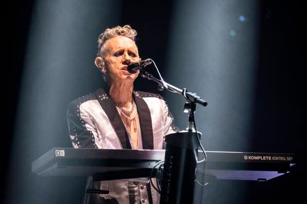 Depeche Mode live in Oslo, Norway Oslo, Norway. 11th, August 2023. The English band Depeche Mode performs a live concert at the Telenor Arena in Oslo. Here musician Martin Gore is seen live on stage. Oslo Norway Telenor Arena  Copyright: xGonzalesxPhoto TerjexDokkenx