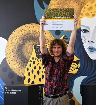 Locarno Film Festival, Preisträger Locarno, Swiss Locarno Film Festival Award 2023 Locarno,Swiss Locarno Film Festival 2023 Award 2023 photocall Pardo Verde Ricola Valley Pride film In the photo:Lukas Marxt Locarno Swiss -  Copyright: xIPA ABACAx BRIPA20230812_154 IPA ABACAx BRIPA20230812_154
