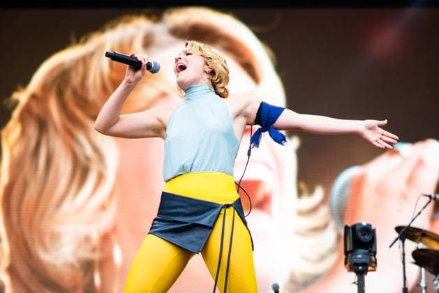 August 12, 2023, San Francisco, California, United States: Maggie Rogers performs during Day 2 of Outside Lands Music Festival on Saturday August 12th, 2023 in San Francisco, California. San Francisco United States - ZUMAs181 20230812_zea_s181_175 Copyright: xAnniexLesserx