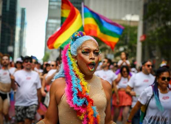 August 13, 2023, Montreal, Quebec, Canada: Montreal Pride Parade draws thousands for 2023 event after last yearÃ¢â‚¬â ¢s abrupt cancellation. Just a year after being canceled at the last minute, Montreal s Pride Parade organisators made it big this summer. With 15,500 people taking part in its parade, Montreal Pride announced that it was experiencing Ã¢â‚¬oea record yearÃ¢â‚¬Â on Sunday afternoon. Montreal Canada - ZUMAs278 20230813_zip_s278_019 Copyright: xSerkanxSenturkx