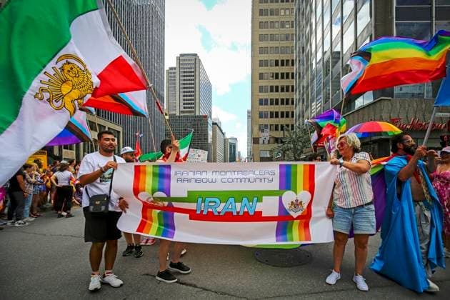 August 13, 2023, Montreal, Quebec, Canada: Montreal Pride Parade draws thousands for 2023 event after last yearÃ¢â‚¬â ¢s abrupt cancellation. Just a year after being canceled at the last minute, Montreal s Pride Parade organisators made it big this summer. With 15,500 people taking part in its parade, Montreal Pride announced that it was experiencing Ã¢â‚¬oea record yearÃ¢â‚¬Â on Sunday afternoon. Montreal Canada - ZUMAs278 20230813_zip_s278_022 Copyright: xSerkanxSenturkx