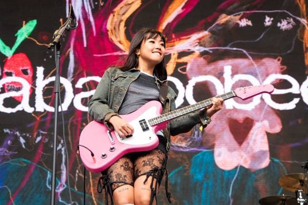 August 13, 2023, San Francisco, California, United States: beabadoobee performs during Day 3 of Outside Lands Music Festival on Sunday August 13th, 2023 in San Francisco, California. San Francisco United States - ZUMAs181 20230813_zea_s181_015 Copyright: xAnniexLesserx