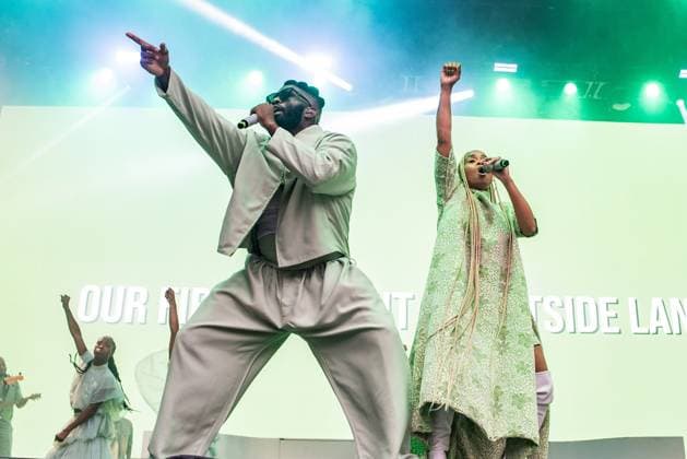 August 13, 2023, San Francisco, California, United States: Tobe Nwigwe performs during Day 3 of Outside Lands Music Festival on Sunday August 13th, 2023 in San Francisco, California. San Francisco United States - ZUMAs181 20230813_zea_s181_052 Copyright: xAnniexLesserx