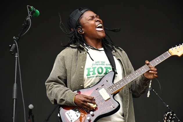 August 13, 2023, San Francisco, California, United States: Joy Oladokun performs during Day 3 of Outside Lands Music Festival on Sunday August 13th, 2023 in San Francisco, California. San Francisco United States - ZUMAs181 20230813_zea_s181_112 Copyright: xCaseyxFlaniganx