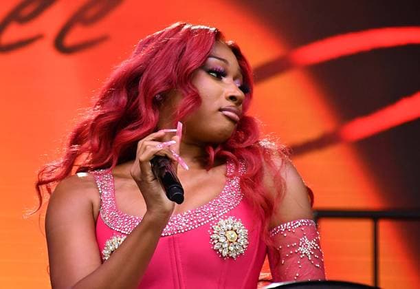 August 13, 2023, San Francisco, California, United States: Megan Thee Stallion performs during Day 3 of Outside Lands Music Festival on Sunday August 13th, 2023 in San Francisco, California. San Francisco United States - ZUMAs181 20230813_zea_s181_120 Copyright: xCaseyxFlaniganx