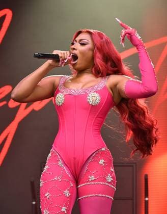 August 13, 2023, San Francisco, California, United States: Megan Thee Stallion performs during Day 3 of Outside Lands Music Festival on Sunday August 13th, 2023 in San Francisco, California. San Francisco United States - ZUMAs181 20230813_zea_s181_116 Copyright: xCaseyxFlaniganx