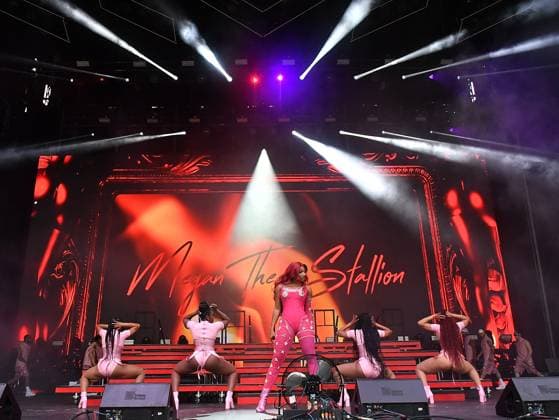 August 13, 2023, San Francisco, California, United States: Megan Thee Stallion performs during Day 3 of Outside Lands Music Festival on Sunday August 13th, 2023 in San Francisco, California. San Francisco United States - ZUMAs181 20230813_zea_s181_121 Copyright: xCaseyxFlaniganx