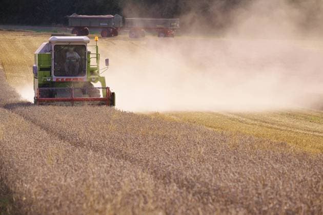 News Bilder des Tages Seit 45 Jahren aus dem Jahr 1978 im Ernteeinsatz. Hier Claas Dominator 68 Maehdrescher auf einem Weizenfeld in Hohnstedt am Solling im Bundesland Niedersachsen im sommerlichen Abendlicht im Ernteeinsatz. Claas Dominator 68 aus dem Jahr 1978 im Ernteeinsatz *** For 45 years from the year 1978 in harvesting use Here Claas Dominator 68 Maehdrescher on a wheat field in Hohnstedt at the Solling in the state of Lower Saxony in the summer evening light in harvesting use Claas Dominator 68 from the year 1978 in harvesting use
