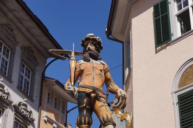 tellbrunnen,schaffhausen,schweiz tellbrunnen,schaffhausen,schweiz Copyright: xZoonar.com u+h.eggenbergerx 4934997