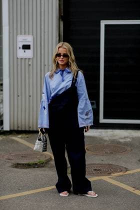 Copenhagen Fashion Week - Street Style Street style, Josefine Vogt arriving at Helmstedt Spring-Summer 2024 show, during Copenhagen Fashion Week, Denmark, on August 10, 2023. Photo by Marie-Paola Bertrand-Hillion ABACAPRESS.COM Copenhagen Denmark  Copyright: xBertrand-HillionxMarie-Paola ABACAx 864210_032 Bertrand-HillionxMarie-Paola ABACAx 864210_032
