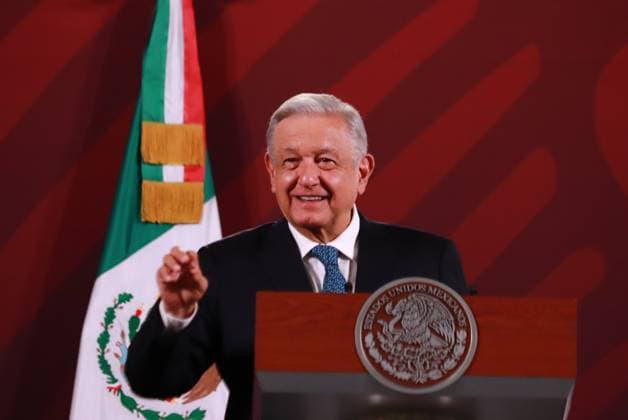 Mexiko, Präsident Andres Manuel Lopez Obrador Pressekonferenz in Mexiko-Stadt Mexico s President Lopez Obrador Daily Morning Conference 16 de agosto de 2023 en Ciudad de MÃ xico, MÃ xico: El presidente de MÃ xico, AndrÃ s Manuel Lopez Obrador, habla en la conferencia mananera frente a reporteros en palacio nacional, el 16 de agosto de 2023 en la Ciudad de MÃ xico, MÃ xico. (Foto por Carlos Santiago Grupo Eyepix) Eyepix Group Copyright: xCarlosxSantiagox xEyepixxGroupx CS202308167203