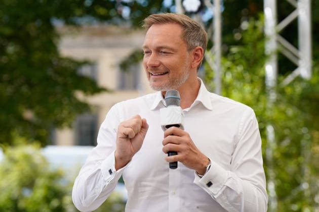 News Themen der Woche KW33 News Bilder des Tages Tag der offenen Tür 2023, Bundesfinanzminister, Christian Lindner Bundesfinanzminister, Christian Lindner, Parteivorsitzender, FDP, Bundesfinanzministeriums (BMF), 20.8.2023 Berlin Berlin GER *** Open Day 2023, Federal Minister of Finance, Christian Lindner Federal Minister of Finance, Christian Lindner, Party Chairman, FDP, Federal Ministry of Finance BMF , 20 8 2023 Berlin Berlin GER