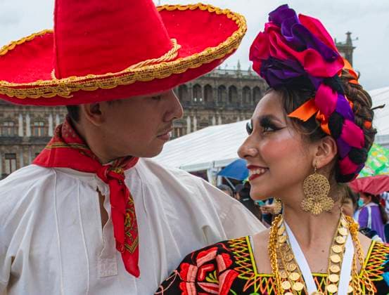 August 20, 2023, Mexico City, Mexico City, Mexico: Hundreds of people from different states of Mexico participated this Sunday in the last day of the IX Festival of Indigenous Cultures, which is celebrated every year in the ZoÂ³calo of Mexico City, where just over one million 435 thousand visitors, nationals and foreigners , attended during the 16 days of the celebrations..The City once again pays homage to our roots and opens spaces for cultural richness to express itself. - Said the head of government of Mexico City, MartoÂ­ Batres. Mexico City Mexico - ZUMAn296 20230820_zip_n296_003 Copyright: xJorgexNunezx