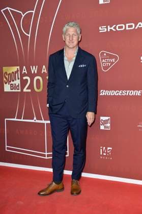 Bastian Schweinsteiger bei der Ankunft zu der Verleihung des SPORT BILD-Awards in der Fischauktionshalle in Hamburg. 21.08.2023
