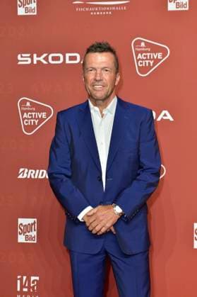 Lothar Matthaeus bei der Ankunft zu der Verleihung des SPORT BILD-Awards in der Fischauktionshalle in Hamburg. 21.08.2023