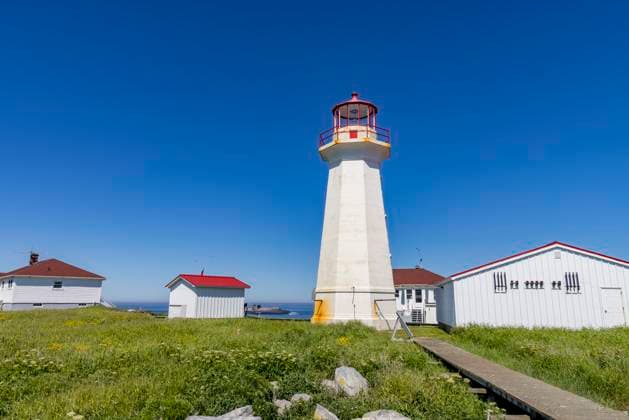 Lighthouse at Machias Seal Island, Maine, USA  Copyright: xChuckxHaneyx x US20 CHA0117
