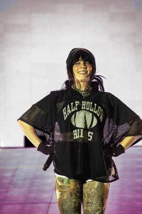 Billie Eilish live during Rock en Seine Music festival. Billie Eilish en concert au festival Rock en Seine. 295765 2023-08-23 Paris France Eilish, Billie  Copyright: xAnthonyxCarrelx xStarfacex STAR_295765_002