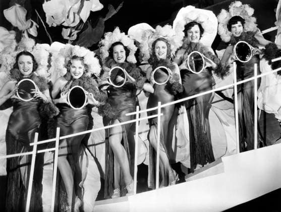 Group of Chorines, on-set of the Film, George Whites 1935 Scandals , Fox Film Corp., 1935  Copyright: xABxArchivex jtv017505