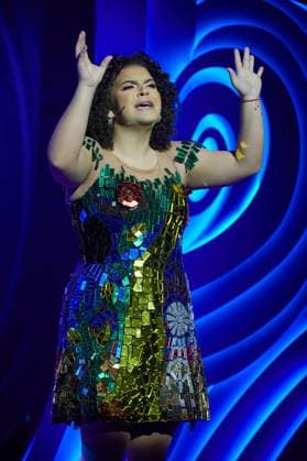 Lucero Mijares Performs at The Wiz Theater Play August 24, 2023, Mexico City, Mexico: Actress and singer Lucero Mijares, daughter of the singers Lucero and Mijares performs on stage during the theater play El Mago (The Wiz) at Theather hidalgo. on August 24, 2023 in Mexico City, Mexico. (Photo by Jaime Nogales Eyepix Group) Copyright: xJaimexNogales xEyepixxGroupx JN_24082023_97870