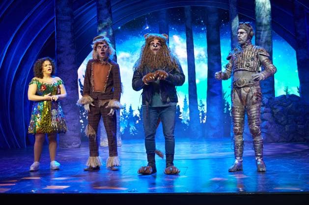 Lucero Mijares Performs at The Wiz Theater Play August 24, 2023, Mexico City, Mexico: Actress and singer Lucero Mijares, daughter of the singers Lucero and Mijares performs on stage during the theater play El Mago (The Wiz) at Theather hidalgo. on August 24, 2023 in Mexico City, Mexico. (Photo by Jaime Nogales Eyepix Group) Copyright: xJaimexNogales xEyepixxGroupx JN_24082023_97884