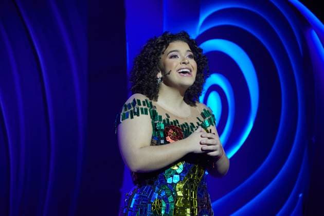 Lucero Mijares Performs at The Wiz Theater Play August 24, 2023, Mexico City, Mexico: Actress and singer Lucero Mijares, daughter of the singers Lucero and Mijares performs on stage during the theater play El Mago (The Wiz) at Theather hidalgo. on August 24, 2023 in Mexico City, Mexico., Credit:Jaime Nogales Eyepix Group Avalon Mexico, Mexico City  Copyright: xJaimexNogales xEyepixxGroupx xAvalonx 0799946022