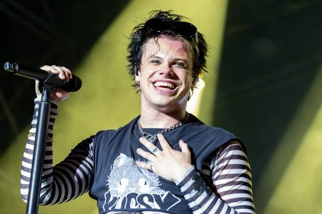 YUNGBLUD live performs in Romano d™Ezzelino, Vicenza YUNGBLUD, stage name of Dominic Richard Harrison during his live performs at AMA Music Festival on August 26, 2023 in Romano d Ezzelino, Vicenza, Italy. Romano d Ezzelino (VI) Italy  Copyright: xRobertoxTommasinix originalFilename: tommasini-yungblud230826_npG8A.jpg