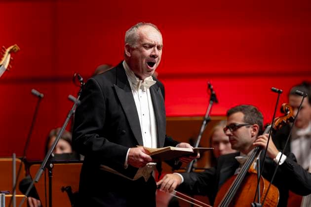 James Gilchrist (Tenor). Abschlusskonzert: Händels »Messiah«, K189, Schleswig-Holstein Musik Festival, 27.08.23 Lübeck Schleswig-Holstein Germany Copyright: xAgentur54Gradx xFelixxKoenigx