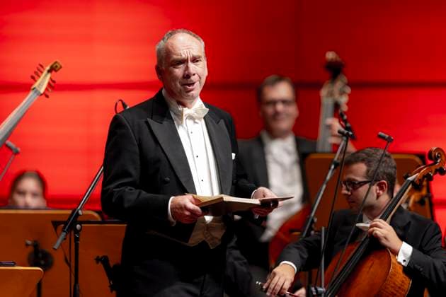 James Gilchrist (Tenor). Abschlusskonzert: Händels »Messiah«, K189, Schleswig-Holstein Musik Festival, 27.08.23 Lübeck Schleswig-Holstein Germany Copyright: xAgentur54Gradx xFelixxKoenigx